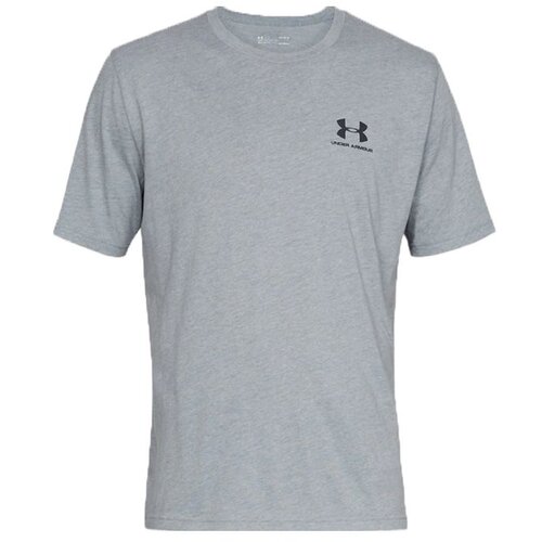 Under Armour majice s kratkimi rokavi sportstyle left chest siva Slike