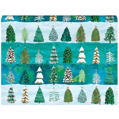 Roger la Borde Ukrasni papir u setu 5 kom s božićnim motivom 69,5x48,5 cm Wild Winter Forest &amp;ndash; Slike