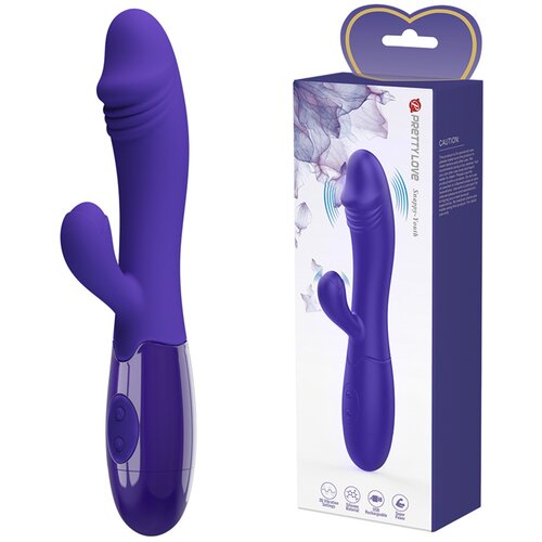 Pretty Vibrator sa dodatkom za klitoralnu stimulaciju Snappy Youth BI 14173L Cene