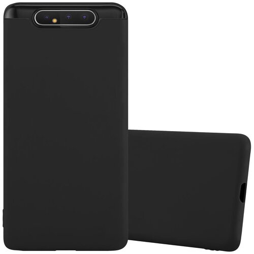 Cadorabo Ohi&scaron;je, združljiv s Samsungom v Candy Black - Za&scaron;čitni pokrov, narejen iz fleksibilnega silikona TPU, (20575675) Cene