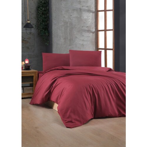  maroon v2 maroon ranforce single quilt cover set (eu) (it) Cene