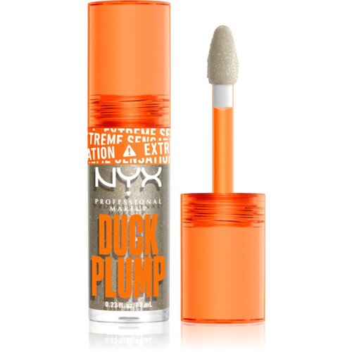 NYX Professional Makeup Duck Plump sijaj za ustnice z učinkom povečanja odtenek Quazy Silver 7 ml Cene