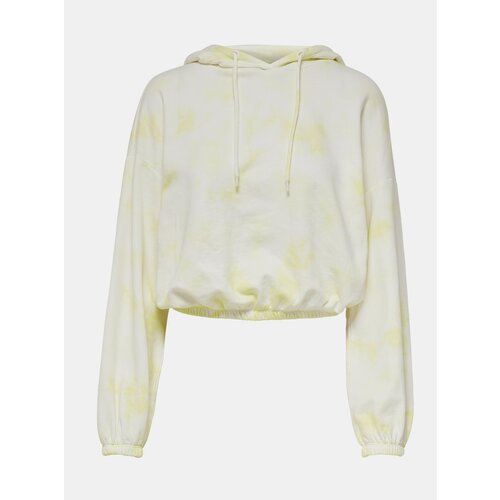 Only Yellow Short Hoodie - Women Slike