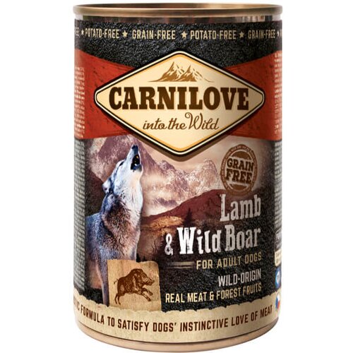 Carnilove dog adult - ovca &amp;amp; divji pra&amp;scaron;ič, 400g 400 g Slike