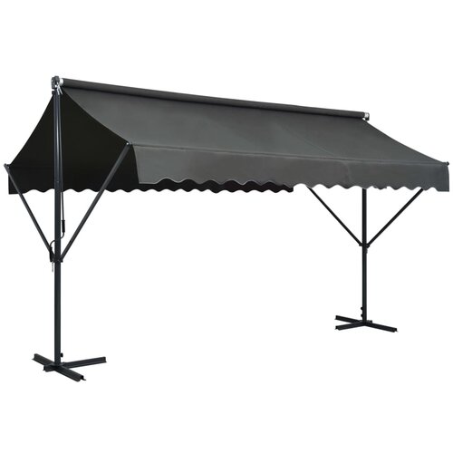  Prostostoječa tenda 400x300 cm antracitna Cene