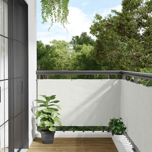 Furnova Balkonsko platno za zasebnost belo 700x120 cm PVC, (21919237) Slike
