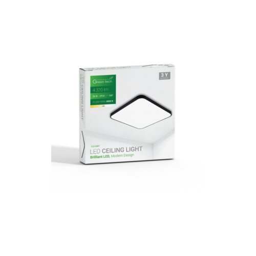  LED plafonjera Green Tech 36W, 4000K, 48x48cm Cijene