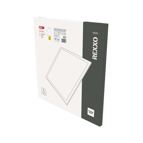  LED panel REXXO backlit 60×60, kvadratni, vgradni, bel, 36W NW UGR Cene