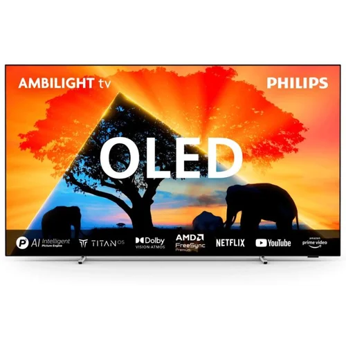 Philips 65''OLED769 4K TitanAmbilight s 3 strane 2.1 HDMI P5 AI perfect panel 120 HZ