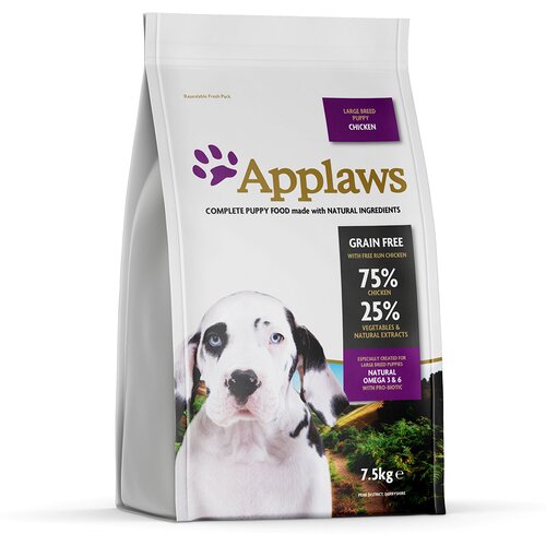 Applaws Puppy pi&scaron;čanec velike pasme - Varčno pakiranje: 2 x 7,5 kg Cijene