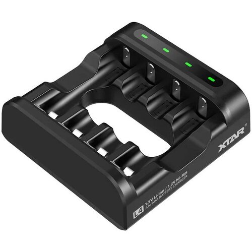 XTAR Battery charger R03 /AAA, R6 /AA Li-ion 1,5V /NiMH - 4 slots Cijene