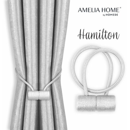  Curtains - accessories HAMILTON color white ameliahome Cene