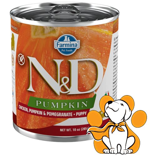 N&d Pumpkin Puppy Dog Chicken, Pumpkin aPomegranate 285g, Vlažna Hrana Za Pse Cene