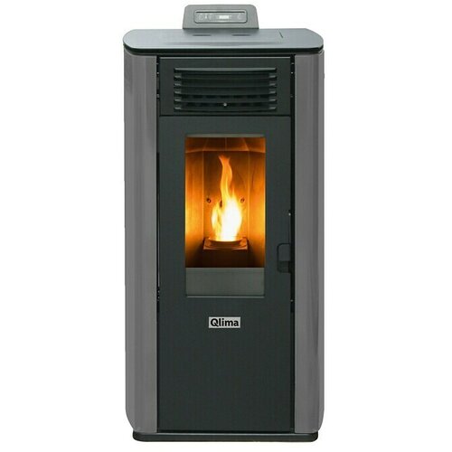 Qlima Kaminska peč na pelete Fiorina 74 S-LINE Grey (7,45 kW, velikost ogrevanega prostora: 200 m3) Cene