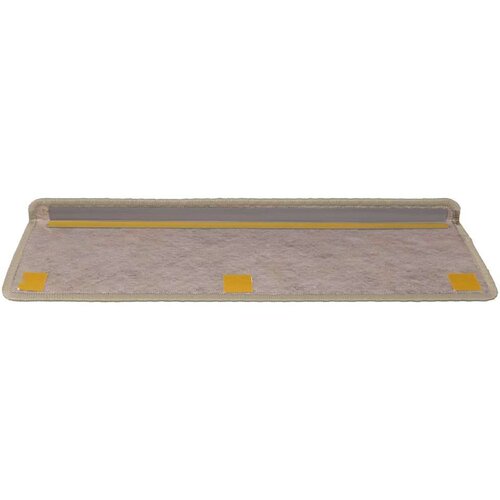 VidaXL Samoljepljivi otirači za stepenice 30kom 65x21x4cm boja pijeska Slike