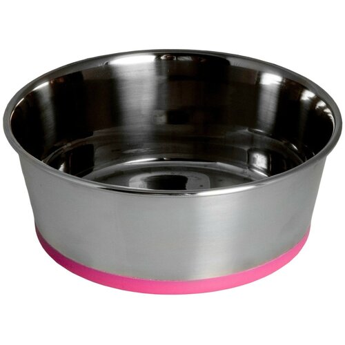 Rogz slurp metalna posuda za pse - pink Slike
