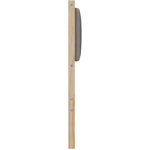  Uzglavlje Smeđa Masivna borovina 120 cm Slike