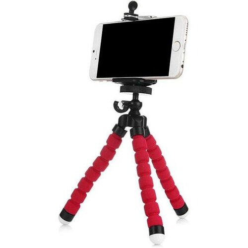  Stativ Tripod za mobilni telefon Mini Soft crveni Cene