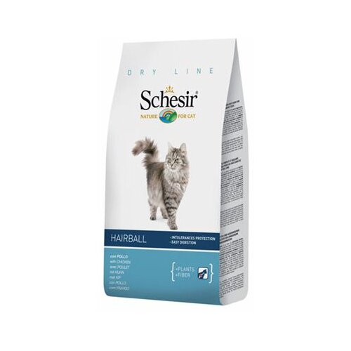 Schesir dry hrana za mačke hairball care (dugodlake mačke) 1.5kg Cene
