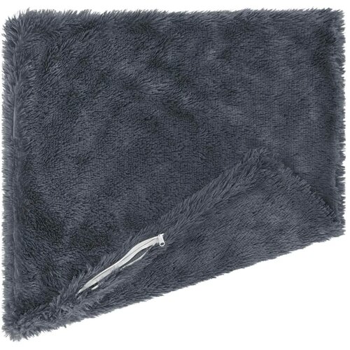  Jastuk s jastukom HEERLEN 2 kom. Antracit PV flis - Antracit 35 x 35 cm 2 Slike