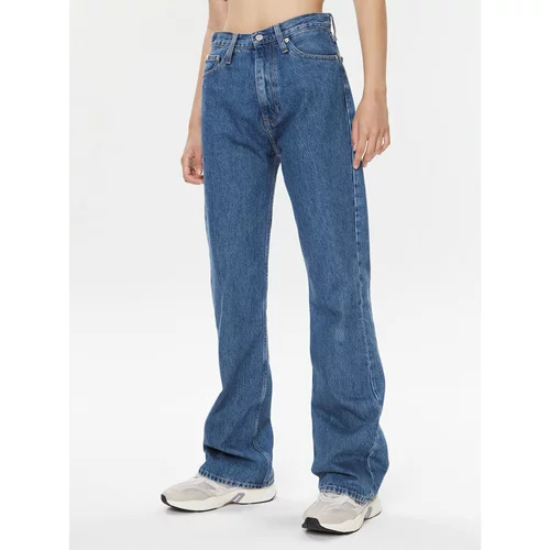 Calvin Klein Jeans Jeans hlače Authentic J20J221803 Modra Bootcut Fit