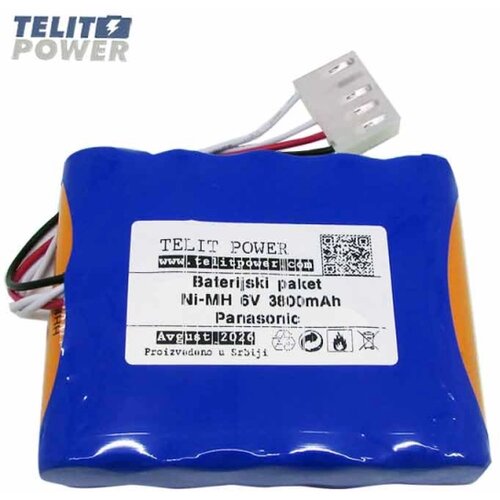 Telit Power EJ2309 NiMH 6V 3800mAh baterijski paket za stroboskop Slike