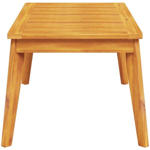  Vrtni blagovaonski stol 100 x 55 x 45 cm masivno bagremovo drvo Slike