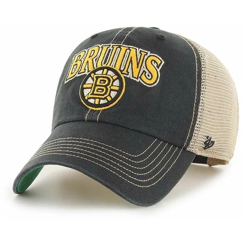 47 Brand Kapa sa šiltom NHL Boston Bruins boja: tamno plava, s aplikacijom, H-TSCLA01LAP-VB