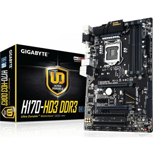Gigabyte GA-H170-HD3 DDR3 matična ploča Slike