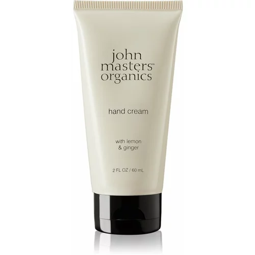 John Masters Organics Lemon & Ginger Hand Cream hidratantna krema za ruke 60 ml