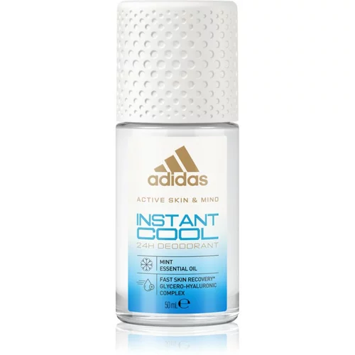 Adidas Instant Cool dezodorant roll-on 24 ur 50 ml