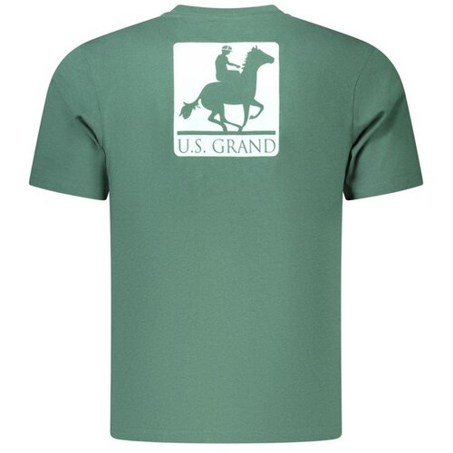  US GRAND mu&amp;scaron;ka zelena majica kratkih rukava Slike