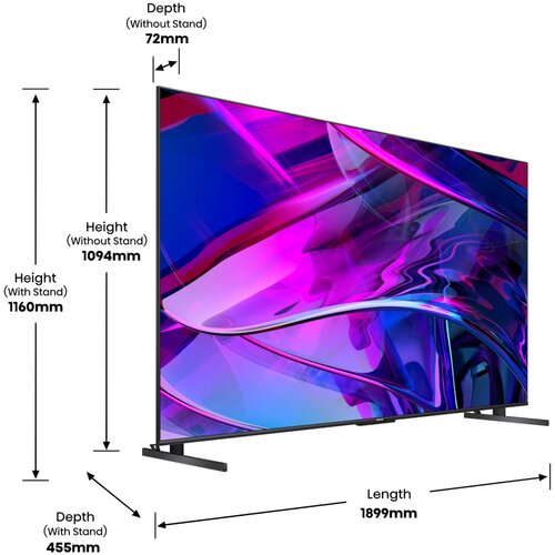 Hisense 85U7KQ Quantum Mini LED ULED 4K Slike