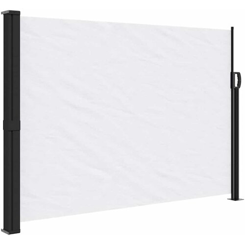 Maison Chic Zložljiva stranska tenda - Senčniki bela 140x500 cm, (22041423) Slike