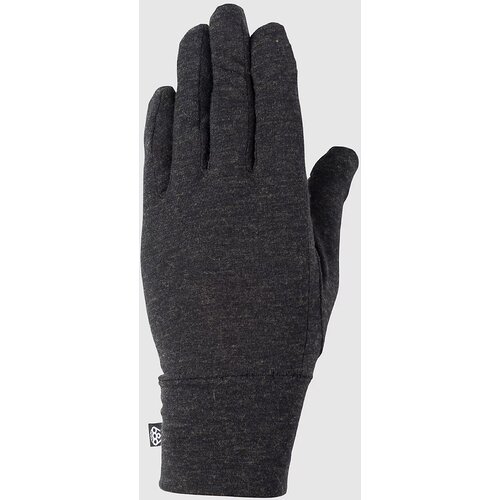 686 Merino Liner Gloves black heather Slike