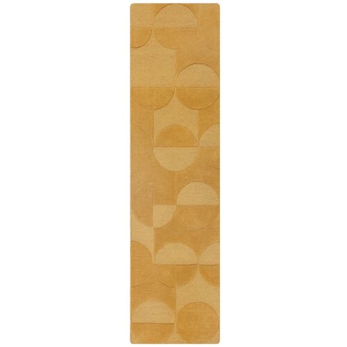 Flair Rugs Staza za tepih od oker žute vune 60x230 cm Gigi - Cijene