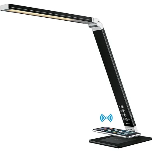 Hansa LED-svetilka za pisalno mizo MAGIC PLUS, 500 lumnov, možnost zatemnitve, črne barve