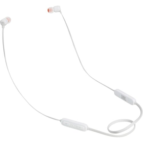 JBL Slu&scaron;alice sa mikrofonom, Bluetooth, boja bijela &ndash; T110BT White Cijene