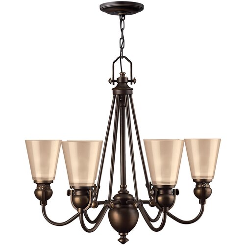 Elstead Lighting Elstead Mayflower Večkraki lestenec s 6 lučmi, starinsko bronasta površina, E27, (22099750) Cene