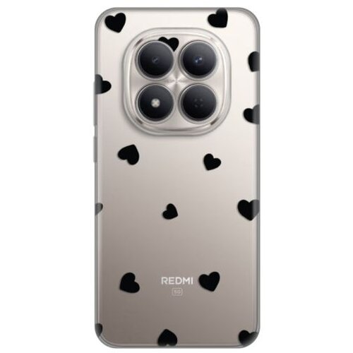  Maska za Xiaomi Redmi Note 15 Pro 5G, Hearts, Silikonska, Print Skin Cene