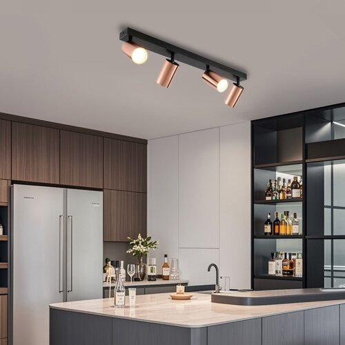  Immax NEO 08303L - Stropna spot svetiljka PUNTO 4xGU10/9W/230V u roze-zlatnoj boji Slike