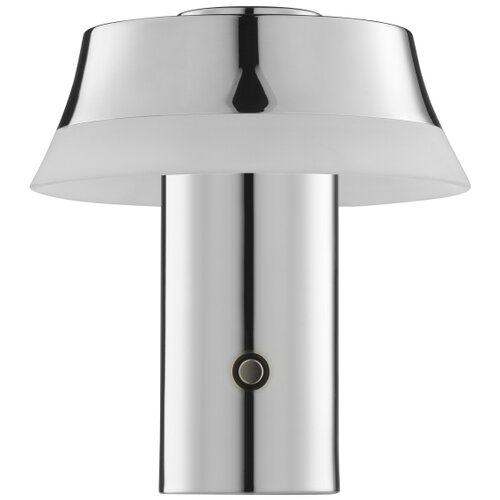 Brilliant LED stona lampa KINICH, prigu&amp;scaron;iva, punjiva, dodirna, LED/2,5W/5V, 2700K, sjajni hrom Slike