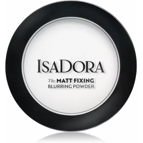 IsaDora Matt Fixing Blurring Powder matirajući transparentni puder u kamenu za savršeni izgled nijansa 10 Translucent 9 g