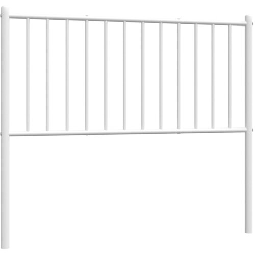 Maison Chic kovinsko posteljno vzglavje - vzglavna omarica - nočna omarica belo 100 cm, (21705078) Cene
