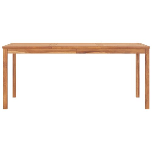 Maison Chic vrtna miza - vrtna jedilna miza 180x90x77 cm trdna tikovina, (21715505) Cene