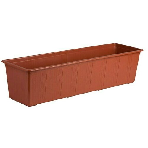 Plastična žardinjera (Vanjska dimenzija (D x Š x V): 80 x 17 x 14 cm, Terakota) Cijene