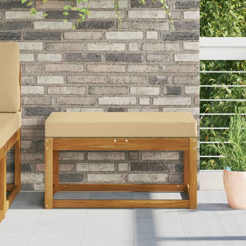  Jastučić za sjedenje na otvorenom Bež 80 x 40 x 8 cm Cijene