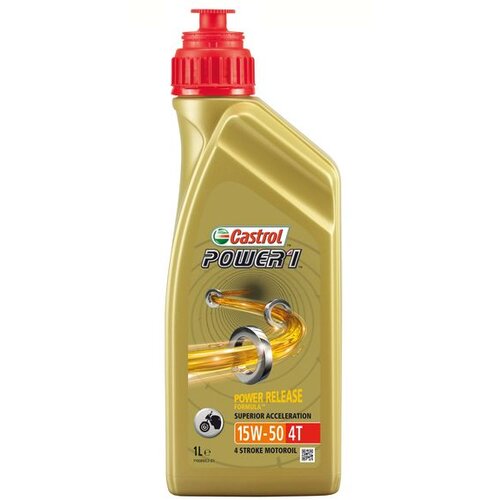 Castrol MOTORNO OLJE POWER1 4T 15W-50 1L Slike