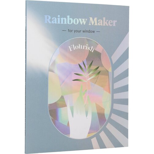  Mavrične nalepke "Ustvarite mavrice kjer koli" - flourish Cene