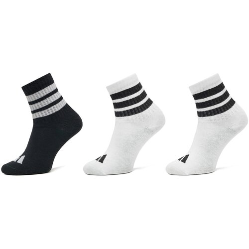 Adidas Set 3 parov otroških visokih nogavic Lk Rib 3Pp So JD1349 Bela Cene